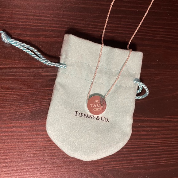 Tiffany & Co. Jewelry - Tiffany & Co Concave Circle Pendant Necklace